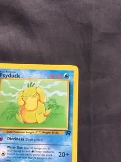 Pokemon Cards: Team Rocket 1st Edition Common: Psyduck 65/82 - Image 3