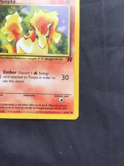 Pokemon Cards: Team Rocket 1st Edition Common: Ponyta 64/82 - Image 4