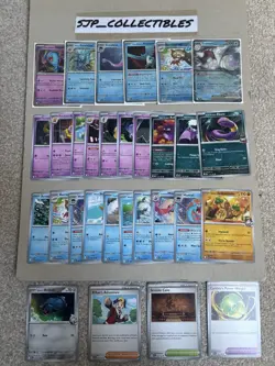 Pokemon TCG Destined Rivals 30 Card Bundle Including 6 Holo/Reverse #3 - Image 1