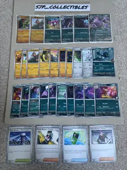 Pokemon TCG Destined Rivals 30 Card Bundle Including 6 Holo/Reverse #2 - Image 1