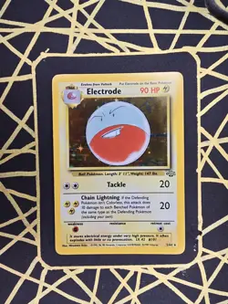 🔥 Electrode 2/64 🔥Original Holo Rare Jungle Set Pokemon Card WOTC TCG 1999 - Image 1