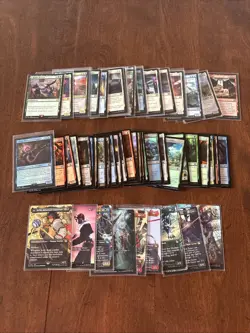 Magic The Gathering Final Fantasy Lot 63 Cards Foil, Rare Or Borderless 30 Rares - Image 1