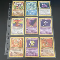 🔥Complete Non Holo Fossil Set Pokemon Cards 1999 WOTC cards from 17 to 62 🔥 - Image 1