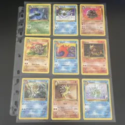 🔥Complete Non Holo Fossil Set Pokemon Cards 1999 WOTC cards from 17 to 62 🔥 - Image 5
