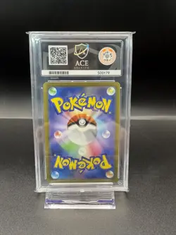 Pokemon TCG Ninetales Ace 9 Graded Japanese 110/108 Art Rare Card - Image 2