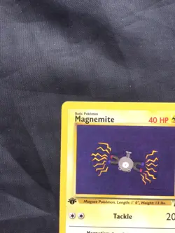 Pokemon Cards: Team Rocket 1st Edition Common: Magnemite 60/82 - Image 2