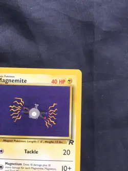 Pokemon Cards: Team Rocket 1st Edition Common: Magnemite 60/82 - Image 3