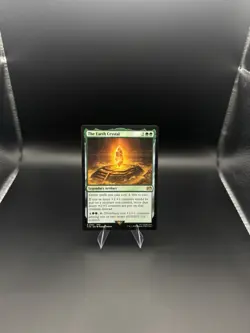 The Earth Crystal Final Fantasy Regular MTG Card in Near Mint Condition - Image 1