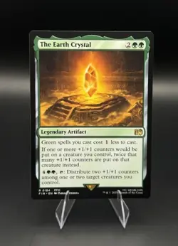 The Earth Crystal Final Fantasy Regular MTG Card in Near Mint Condition - Image 2