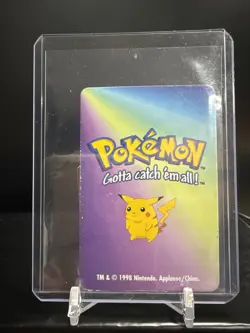 918072 - Charizard 1998 KFC Pokemon Card Game Promo #06 Mini Card Vintage - Image 2