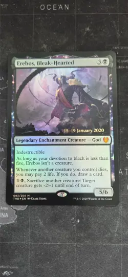 MtG Erebos, Bleak-Hearted Prerelease Promo Foil - Image 1