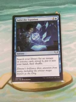 MTG Solve the Equation Strixhaven: School of Mages 054/275 Regular Uncommon - Image 1