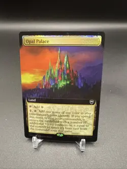 Opal Palace (Extended Art) Commander Legends Foil MTG - Image 1