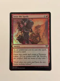Seize the Spoils Kaldheim Foil Magic the Gathering MTG - Image 1