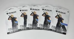 Lot Of (5) Magic The Gathering Final Fantasy Play Booster Blister Packs NEW - Image 1
