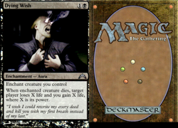 Magic the Gathering -MTG- Dying Wish Foil - Image 1