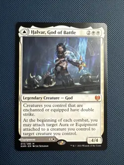 MTG Halvar, God of Battle - Kaldheim (KHM) NM - Image 1
