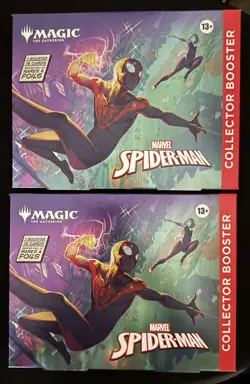 Magic The Gathering Marvel Spider-Man Collector Booster x2 MTG Factory Sealed - Image 1