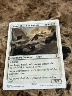 IONA, SHIELD OF EMERIA Magic MTG Mystery Booster 2 White Border - Image 1