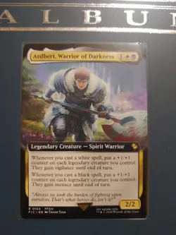 Ardbert, Warrior of Darkness Extended Art - FIC 0164 NM - MTG Magic - Image 1