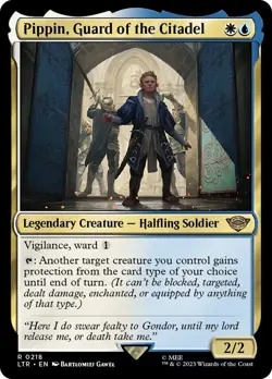 Pippin, Guard of the Citadel - The Lord Of The Rings: Tales Of Regular MTG-NM - Image 1
