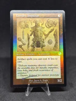 MTG Foundry Inspector (Schematic) The Brothers' War: Retro Frame Artifacts Foil - Image 1