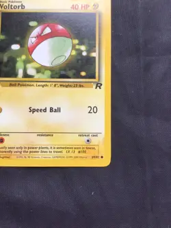 Pokemon Cards: Team Rocket 1st Edition Common: Voltorb 69/82 - Image 4