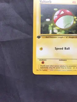 Pokemon Cards: Team Rocket 1st Edition Common: Voltorb 69/82 - Image 5