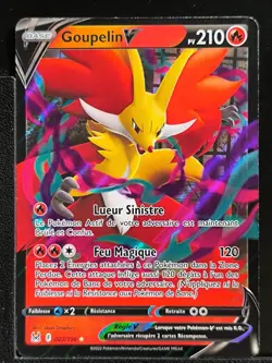Carte Pokemon Goupelin V 027/196 EB11 Origine Perdue Epee Et Bouclier FR - Image 2