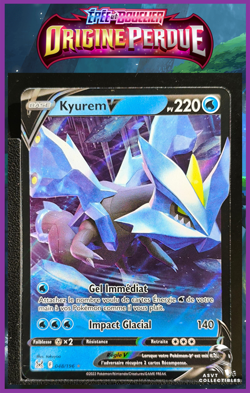 Carte Pokemon Kyurem V 048/196 EB11 Origine Perdue Epee Et Bouclier FR - Image 1