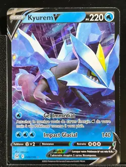 Carte Pokemon Kyurem V 048/196 EB11 Origine Perdue Epee Et Bouclier FR - Image 2