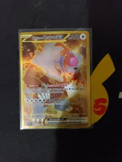 Bloodmoon Ursaluna ex - 222/167 Twilight Masquerade (Pokemon) Golden Hyper Rare - Image 1
