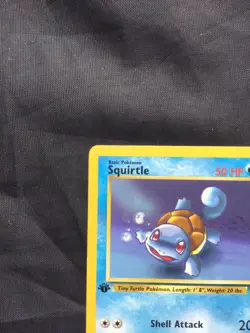 Pokemon Cards: Team Rocket 1st Edition Common: Squirtle 68/82 - Image 2