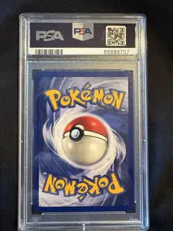 1999 Pokemon Game Raichu Holo #14 PSA 7 NM - Image 2