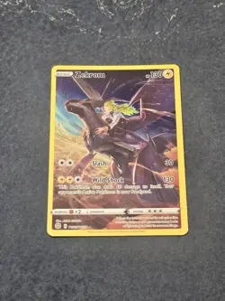 Pokemon TCG Brilliant Stars Zekrom TG05/TG30 Illustration Rare NM - Image 1
