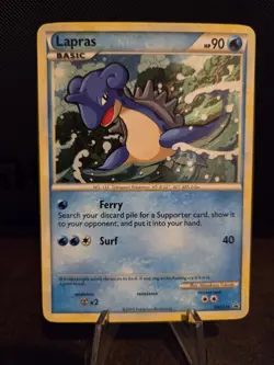 Pokemon TCG Lapras HGSS14 Holo Promo HeartGold SoulSilver 🌟Holo Bleed🌟 - Image 1
