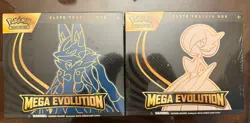 NEW! Pokemon Mega Evolution Elite Trainer Box ETB Set of 2 In Hand SEALED - Image 1