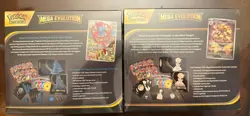 NEW! Pokemon Mega Evolution Elite Trainer Box ETB Set of 2 In Hand SEALED - Image 2
