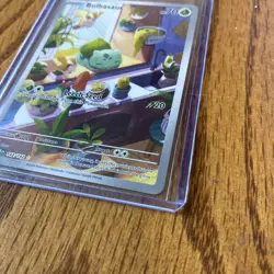 Pokemon TCG Bulbasaur Illustration Card Stellar Crown 143/142 NM/M Condition - Image 3