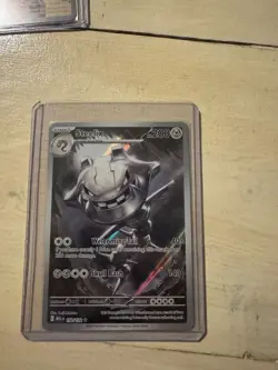 Steelix 150/132 Illustration Rare Pokemon Mega Evolution NM - Image 1