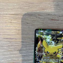 Pokemon TCG: Pikachu EX XY124 Full Art Holo XY Black Star Promo - Image 4