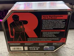 Pokemon TCG Team Rockets Mewtwo EX Tin Factory Sealed - Image 2