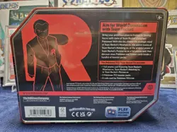 Sealed Pokemon TCG Team Rocket Mewtwo Ex Tin - Image 2