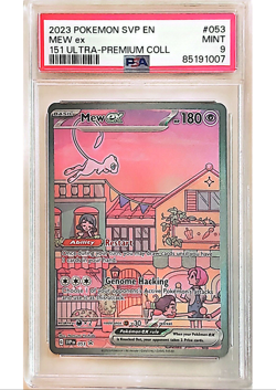 Pokemon Mew ex 151 Ultra-Premium Coll. Full Art Promo SVP EN #053 PSA 9 Mint - Image 1