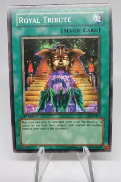 Yugioh! TCG Royal Tribute - PGD-091 - Common - 1st Edition LP/NM Necrovalley - Image 1