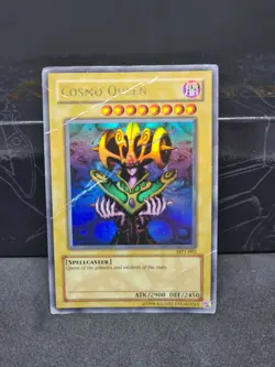 Yugioh COSMO QUEEN Ultra Rare MP1-002 DAMAGED - Image 1