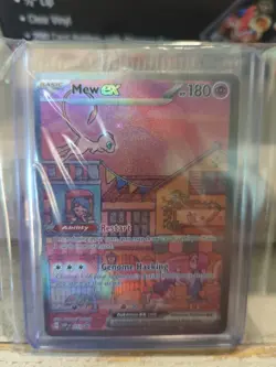 Pokemon TCG Mew EX SVP053 151 Black Star Promo Card, Sealed NM Condition - Image 1
