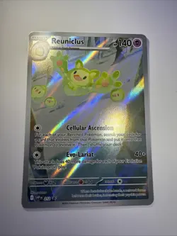 Reuniclus 212 Promo Black Bolt Pokemon Card English Near Mint NM - Image 1