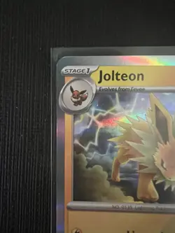 Pokemon TCG Jolteon Scarlet & Violet 151 Card 135/165 Holo Rare NM - Image 2