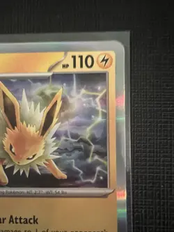 Pokemon TCG Jolteon Scarlet & Violet 151 Card 135/165 Holo Rare NM - Image 3